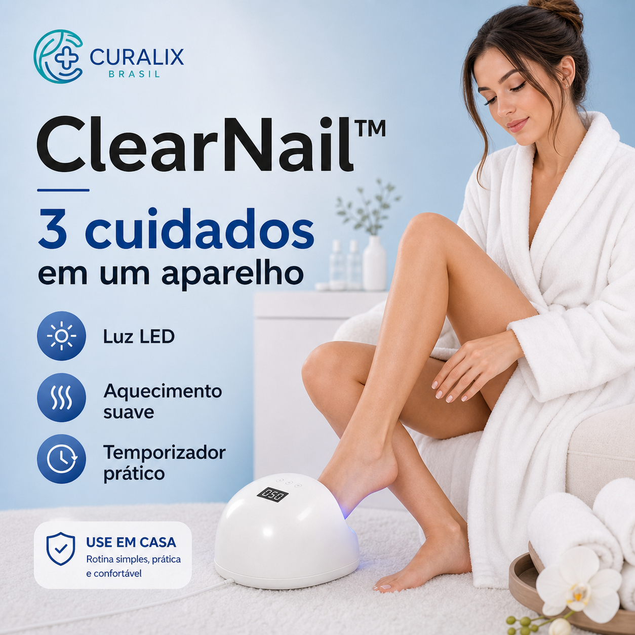 ClearNail - Tecnologia Fotônica Avançada