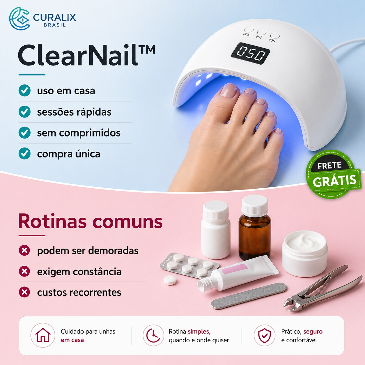 ClearNail - Tecnologia Fotônica Avançada
