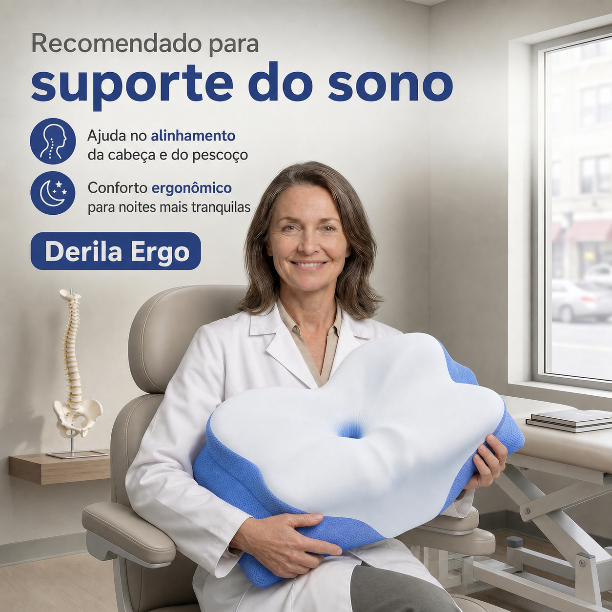 Travesseiro Derila Terapia do Sono