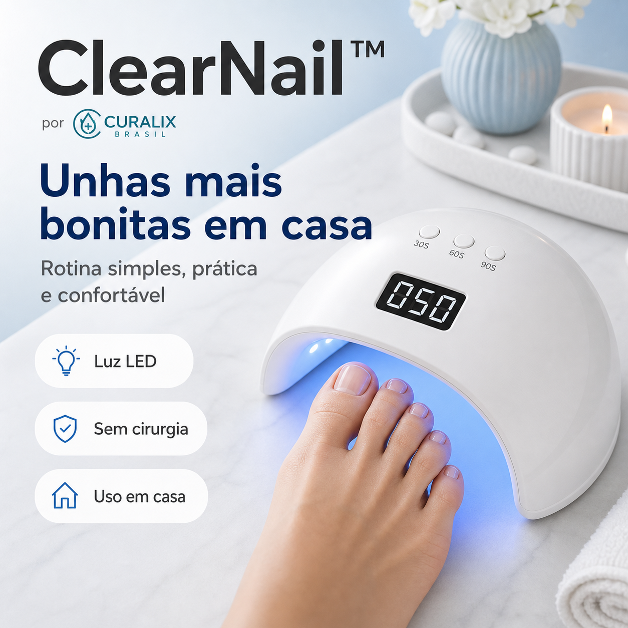 ClearNail - Tecnologia Fotônica Avançada