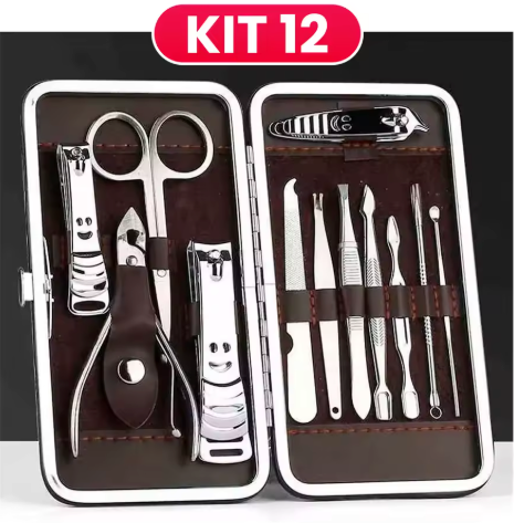 PodoCare Trim - Kit Corta Unhas 12 Peças