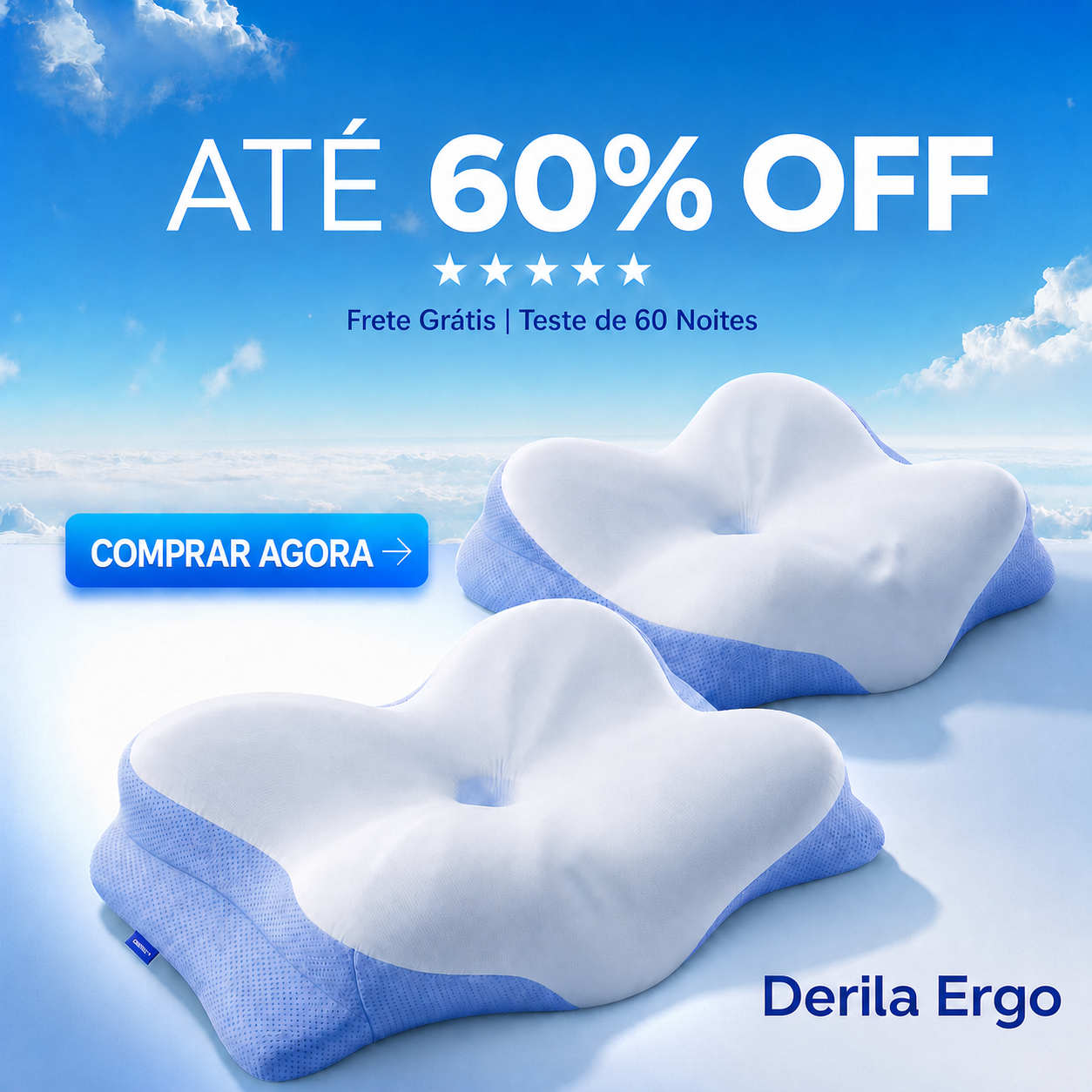 Travesseiro Derila Terapia do Sono